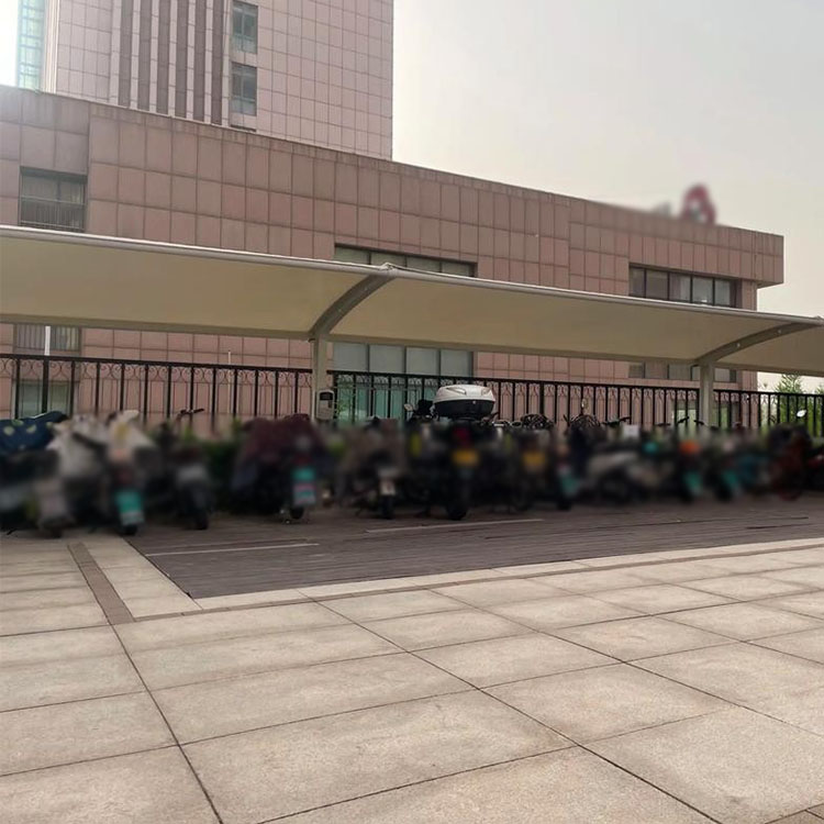 平罗县膜结构电动车棚